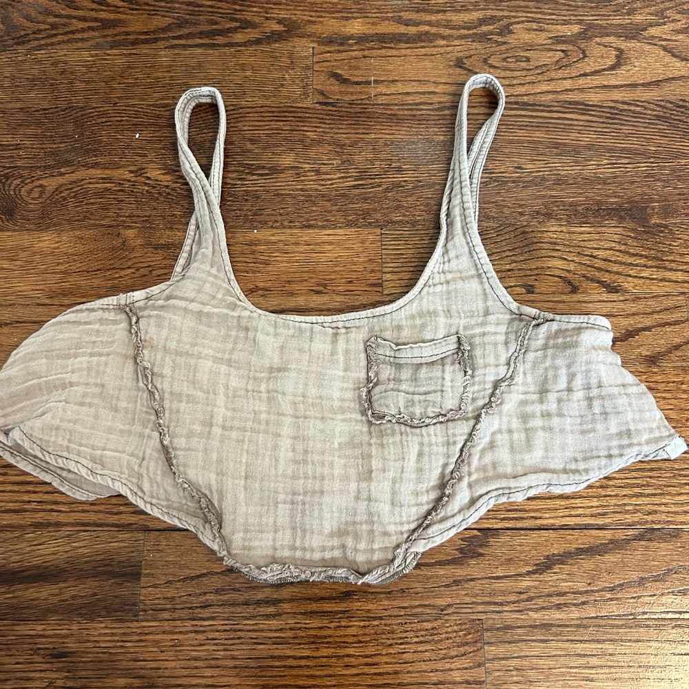 Urban Outfitters Beige Tank Top